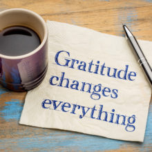 Gratitude changes everything