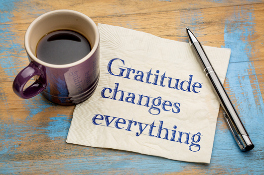 make gratitude constant