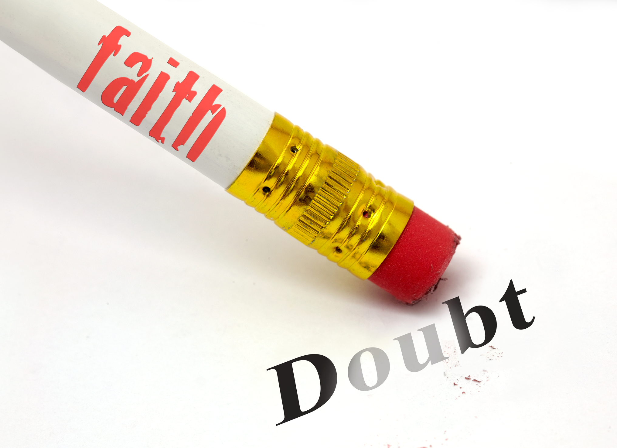 faith erasing doubt