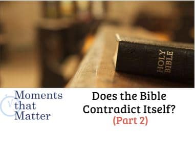 Bible contradict itself part 2