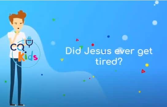 Did Jesus ever get tired