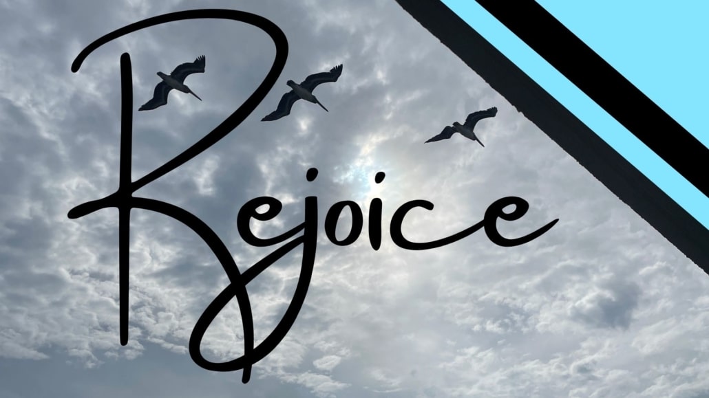 rejoice