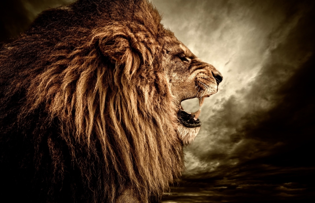 Satan as a roaring lion