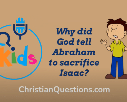 Abraham told to sacrifice Isaac