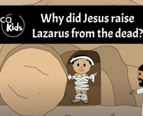 Jesus raises Lazarus