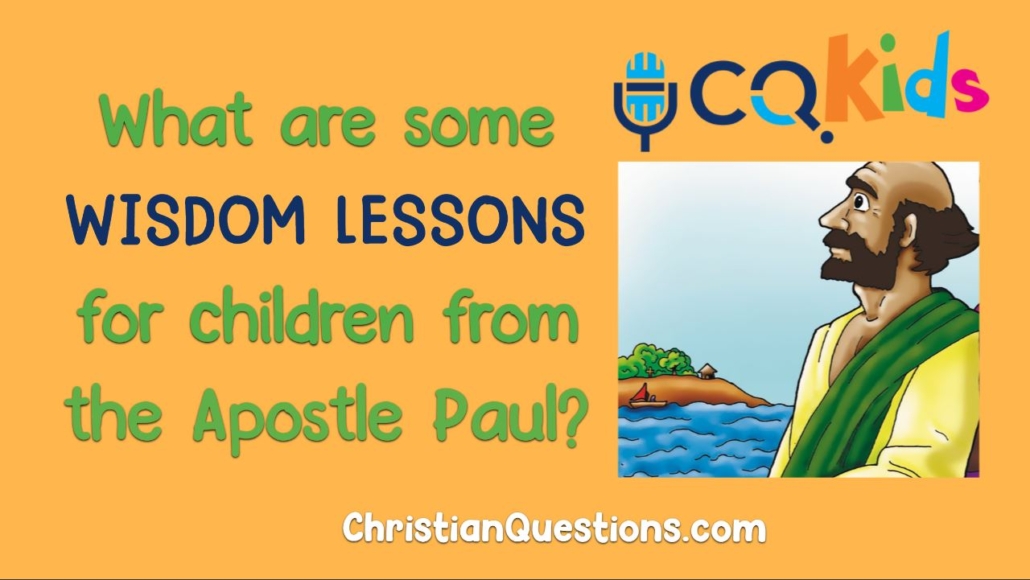 wisdom lesson Paul
