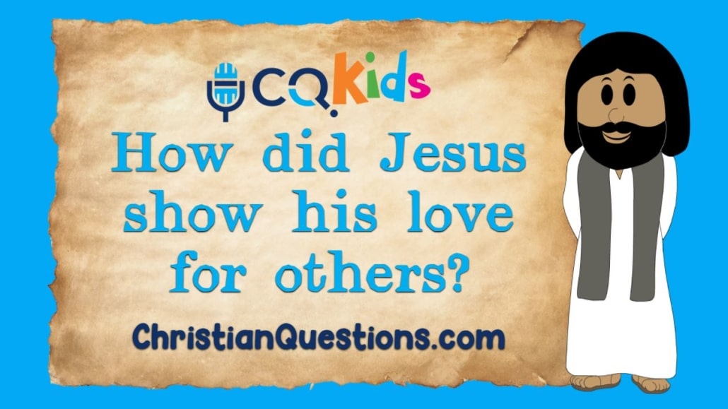Jesus' love for others
