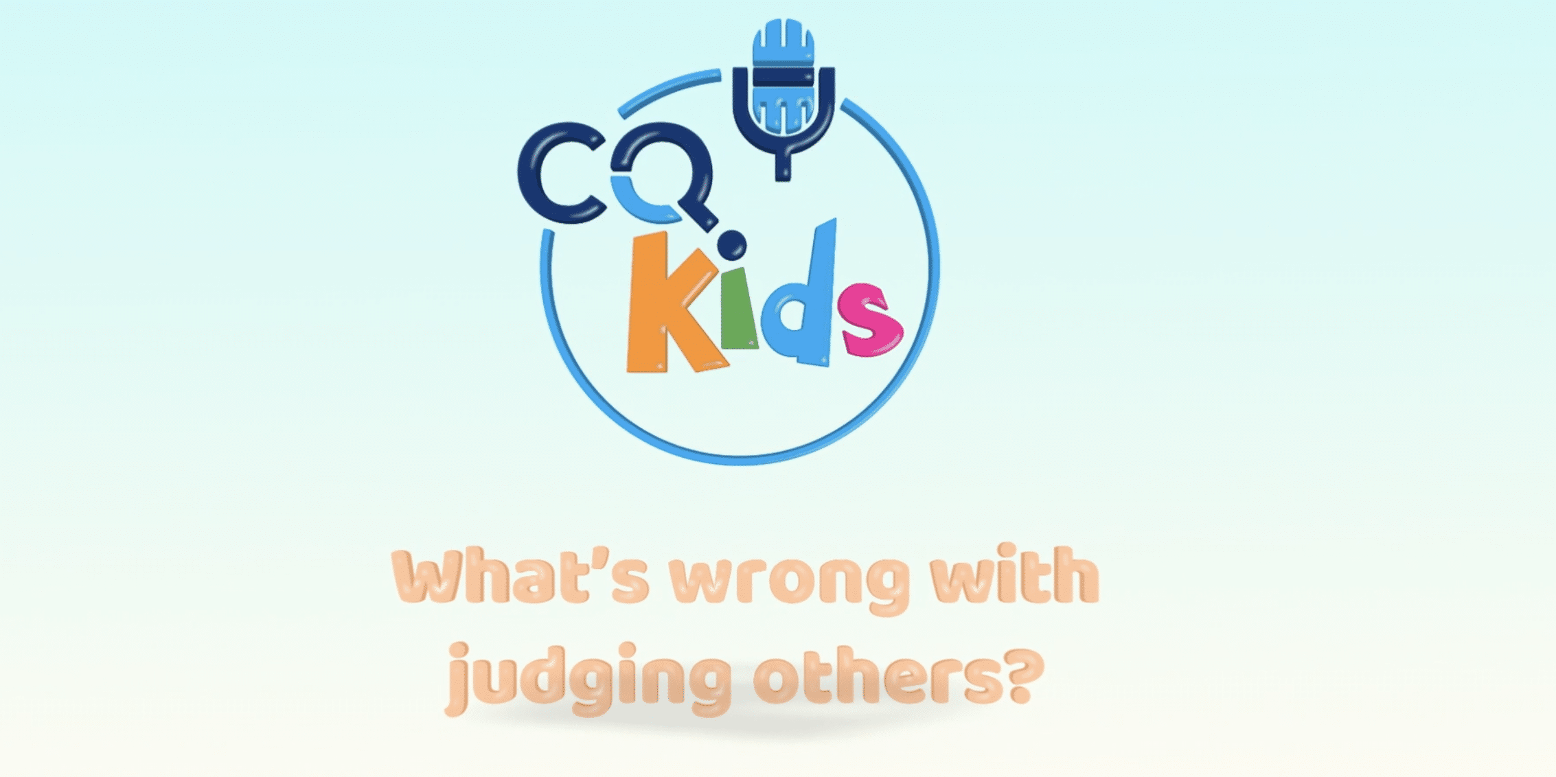 VIDEO: What’s wrong with judging others?
