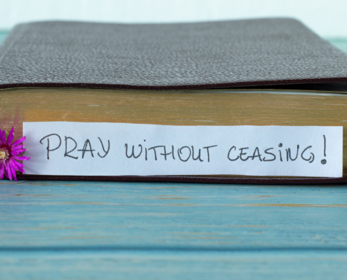 pray without ceasing