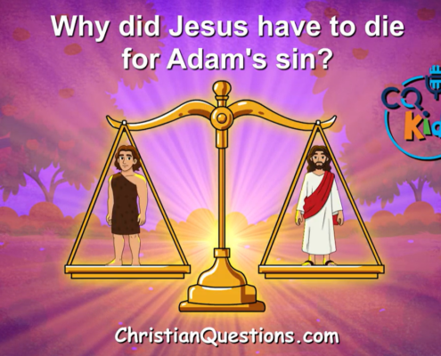 Jesus died for Adam's sin