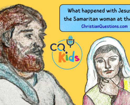 Jesus and the Samaritan woman